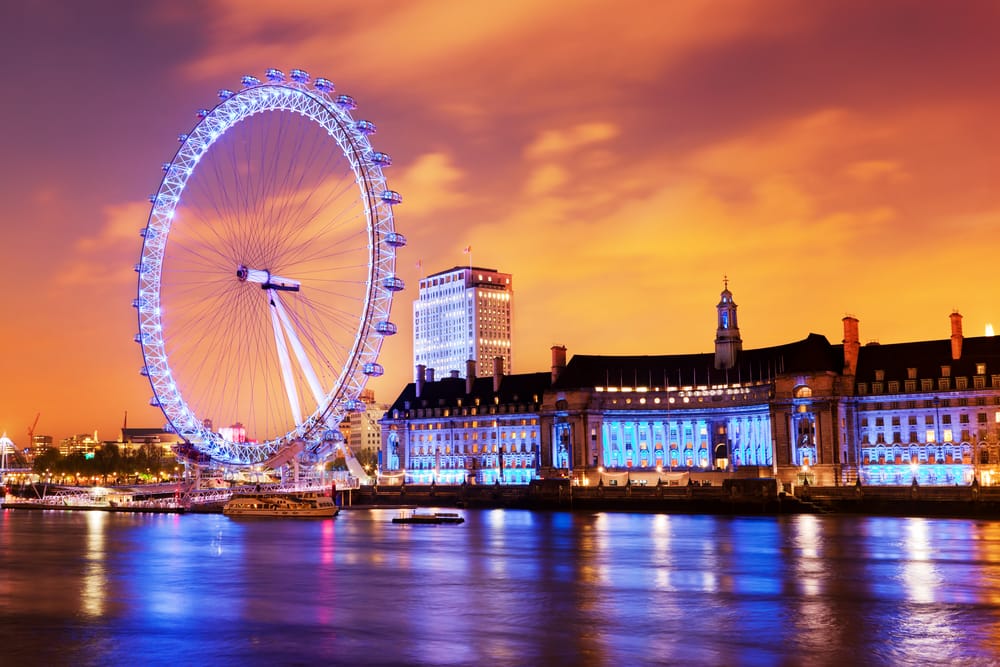 London Eye top 10 places to visit in UK