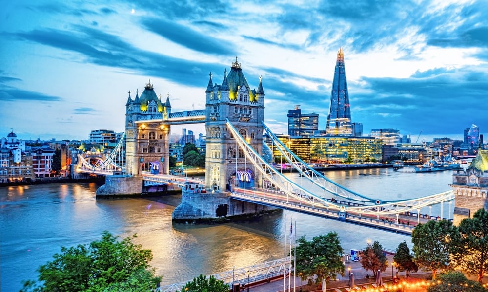 Tower Bridge top 10 places to visit in UK