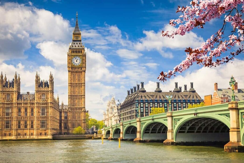top 10 places to visit in UK Big Ben